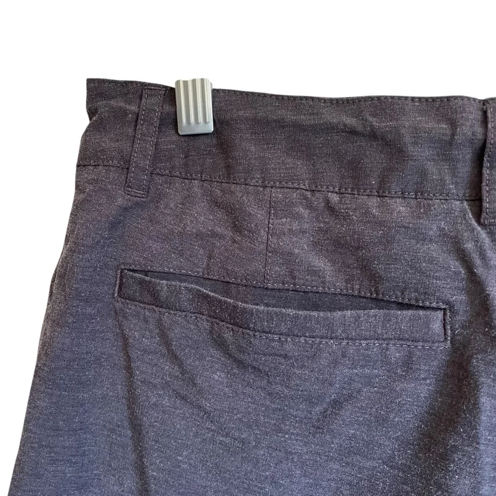Faherty All Day Shorts Dark Heathered Blue Flat‎ Front Shorts NWOT